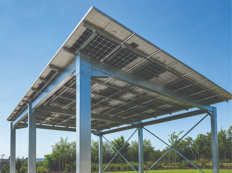 Steel Carport Structure