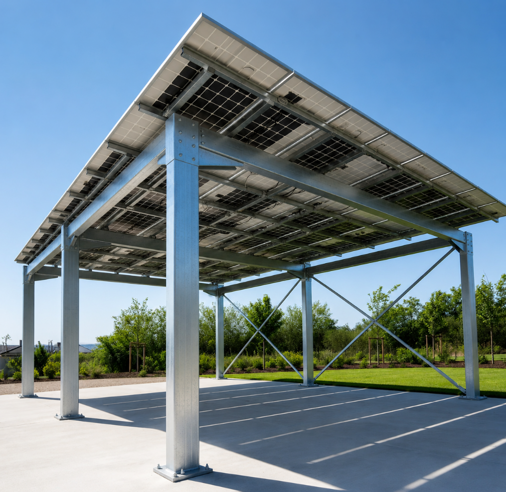 Steel Carport Structure